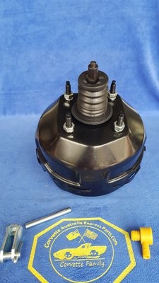 BOOSTER-BRAKE-NEW-BLACK FINISH-68-76 (#E6663)  IBB3