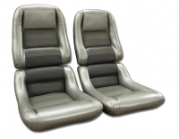 COVER-SEAT-100% LEATHER-MOUNTED ON FOAM-2 INCH BOLSTER-COLLECTOR EDITION-82 (#E19618)