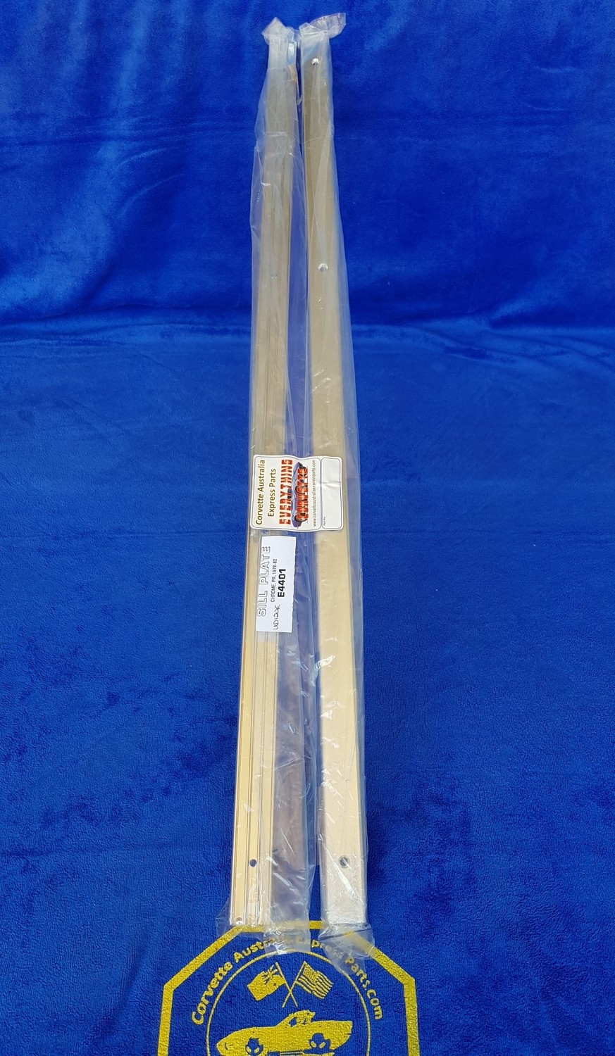 SILL PLATE-DOOR-USA-PAIR-78-82 (#E4401)  4C4