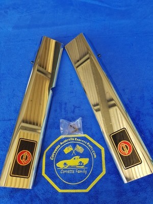 SILL COVER-CHROME-PAIR-91-96 (#E2254)  5C4