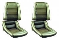 COVER-SEAT-100% LEATHER-MOUNTED ON FOAM-4 INCH BOLSTER-COLLECTOR EDITION-82 (#E700920)