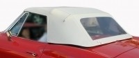 CONVERTIBLE TOP KIT-VINYL-ORIGINAL DESIGN-WITH PADS AND STRAPS-63-67 (#E3029)