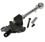 SHIFTER ASSEMBLY-4 SPEED-WITH CHROME KNOB-68 E9847  1D4
