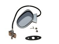 MIRROR-EXTERIOR REAR VIEW-REMOTE CONTROL SPORT-LEFT-NEW REPRODUCTION-77-82 (#E12739) MIRROR-EXTERIOR REAR VIEW-REMOTE CONTROL SPORT-LEFT-NEW REPRODUCTION-77-82 (#E12739)