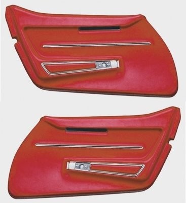 PANEL-DELUXE-WITH U TRIM, BEZEL AND TRIM STRIP-PAIR-68 (#E12994)