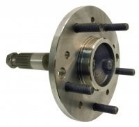 SPINDLE-REAR WHEEL WITH DRUM BRAKES-63-65 (#E6604)