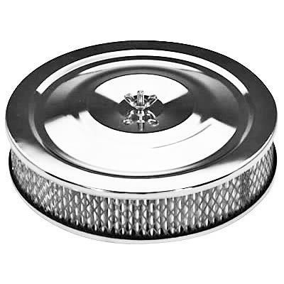 AIR CLEANER CHROME 14in x 3in ALL SML & BIG BLOCK CAEPS2284BX 8-4