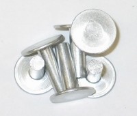 RIVET-SPARE TIRE BRACE-6 PIECES-63-82 (#E10590)  5D4