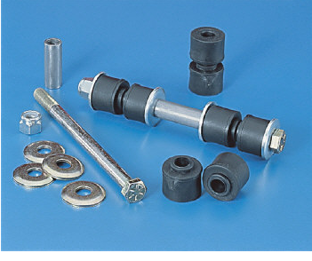 LINK KIT-SWAY BAR FRONT-POLY BUSHINGS-63-82 (#E17329) 2D2