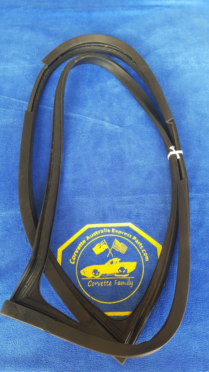 WEATHERSTRIP-REMOVABLE REAR WINDOW-COUPE -USA-68-72 (#E2253) 4B3