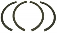FELT SET-SIDE DUCT VENT BALL-4 PIECES-68-77 (#E2828)  5D3
