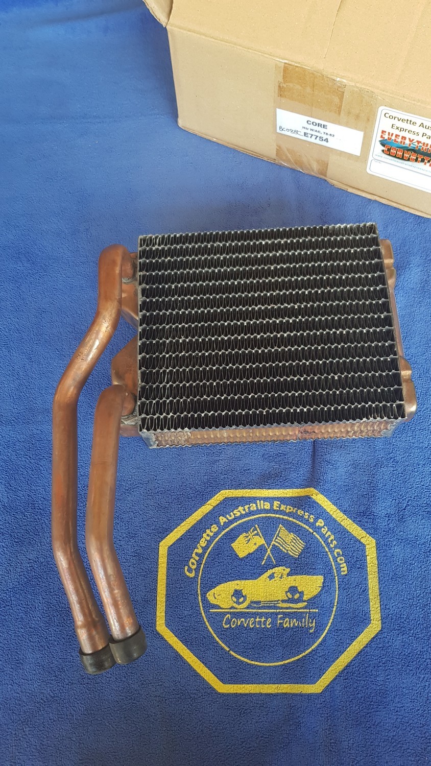 CORE-HEATER-WITH AIR CONDITIONING-78-82 (#E7754)