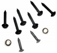 SCREW SET-DASH PAD AND STEERING COLUMN COVER-10 PIECES-68-77 (#E10348)