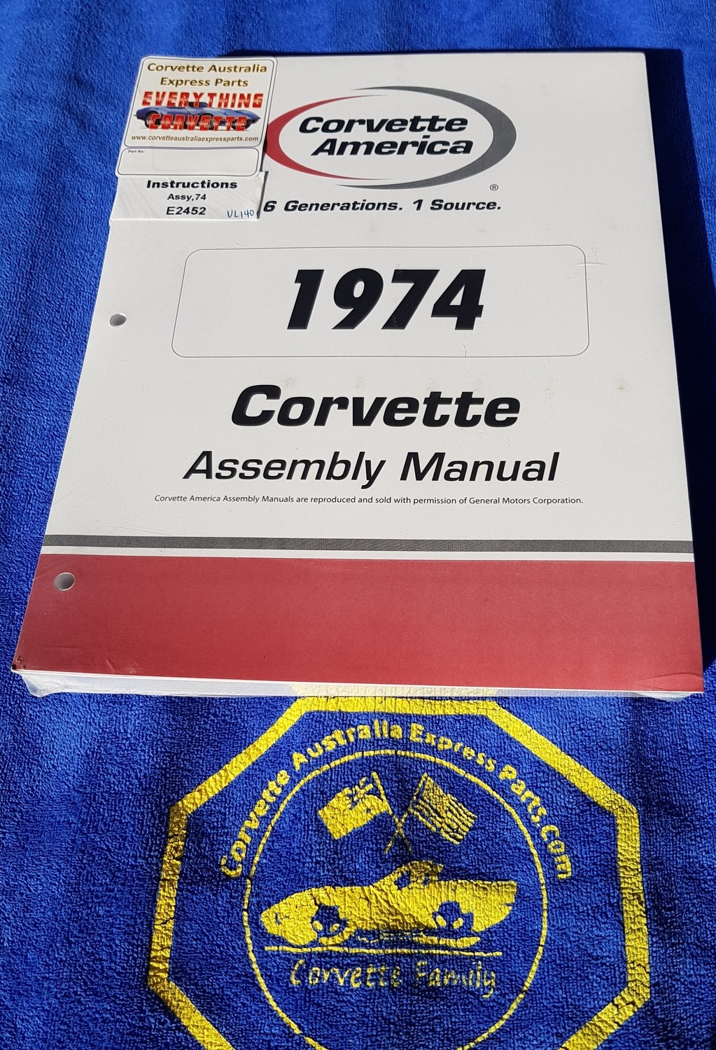 ASSEMBLY MANUAL-74 (#E2452) 1B3