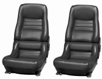 COVER-SEAT-LEATHER-VINYL-4 INCH BOLSTER-78 PACE-79-82 (#E6977)  82 Chacoal