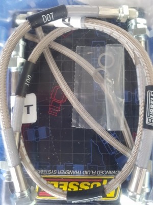 HOSE SET-BRAKE-BRAIDED STAINLESS STEEL-USA-4 PIECES-63-82 (#E2278) 3A4 HOSE SET-BRAKE-BRAIDED STAINLESS STEEL-USA-4 PIECES-63-82 (#E2278) 3A4