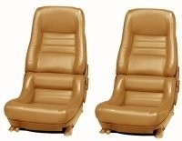 COVER-SEAT-100% LEATHER-2 INCH BOLSTER-78 PACE-79-82 (#E7082)