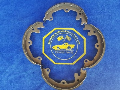 SHOE-SET EMERGENCY BRAKE-STAINLESS STEEL-65-82 (#E2273) 3B5 SHOE-SET EMERGENCY BRAKE-STAINLESS STEEL-65-82 (#E2273) 3B5