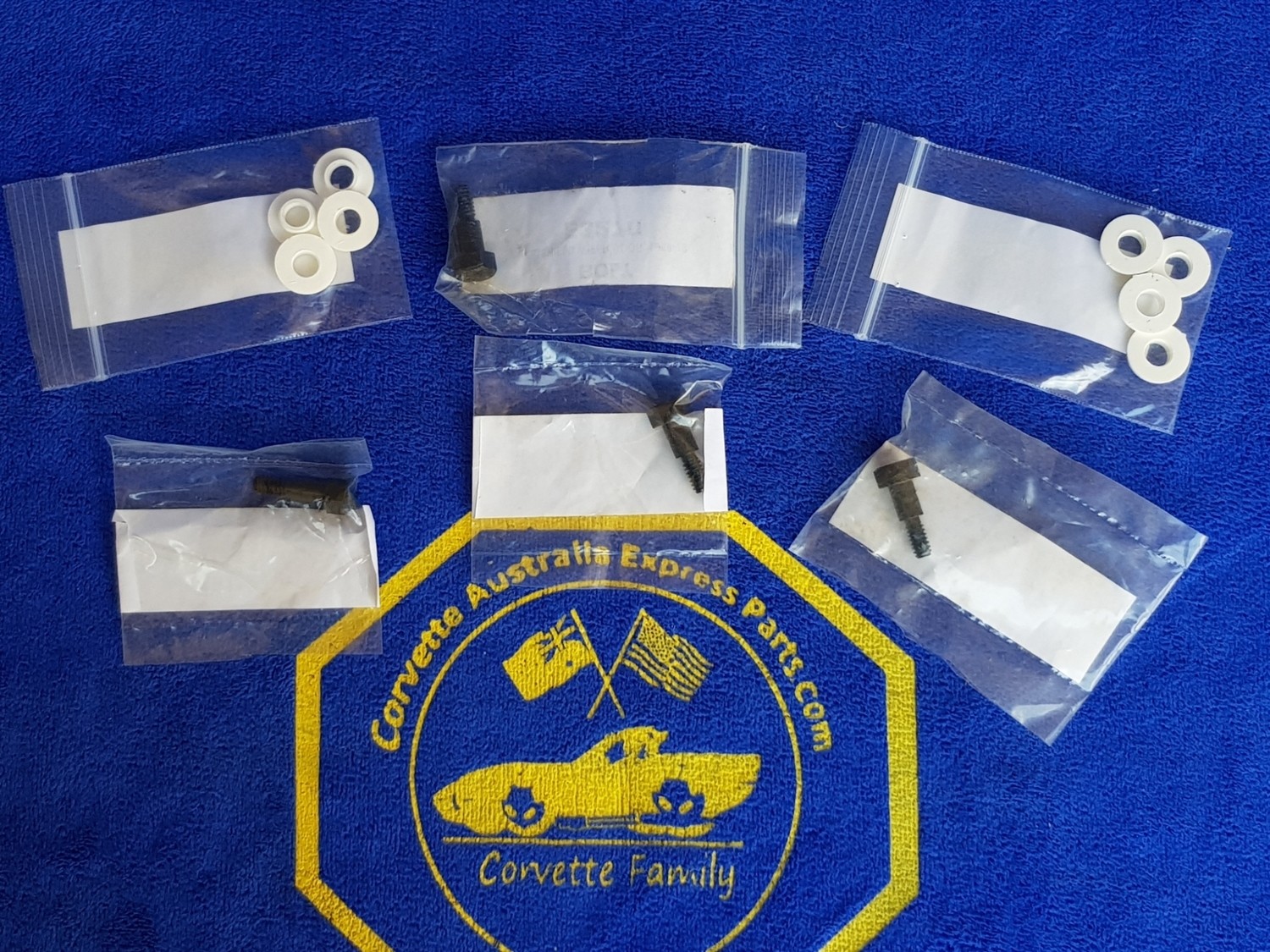 REPAIR KIT-WINDSHIELD WIPER DOOR-12 PIECES-68-72 (#E19217) 2C52