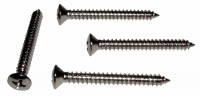 SCREW-SUNVISOR SUPPORT TO WINDSHIELD FRAME-4 PIECES-68-76 (#E8893) 3C3