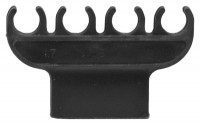 SUPPORT-SPARK PLUG WIRE-BIG BLOCK-4 HOLES-EACH-67-74 (#E3282) 1D2