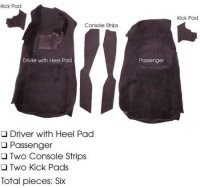 CARPET SET-FRONT-CUT PILE-WITH PAD-81-82 (#E5958) CARPET SET-FRONT-CUT PILE-WITH PAD-81-82 (#E5958)