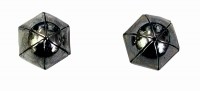 NUT SET-ACORN-EMBLEM-GAS DOOR -HOOD -2 PIECES-68-90 (#E11502) 5C3