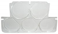 LENS-CENTER INSTRUMENT GAUGE CLUSTER-CLEAR-68-82 (#E6348) 4D2