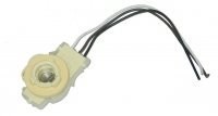 SOCKET-FRONT PARKING-TURN SIGNAL LAMP REPAIR-WITH WIRES-80-82 (#E12561)  4C2