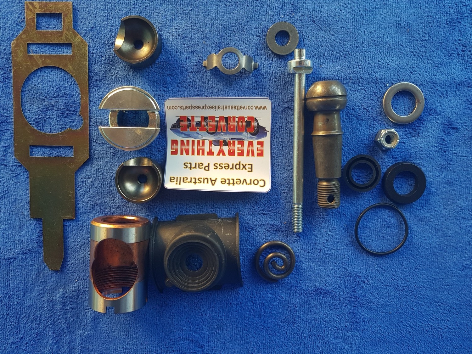 REBUILD KIT-POWER STEERING CONTROL VALVE BALL STUD KIT MAJOR-63-82 (#E11935)  2A3