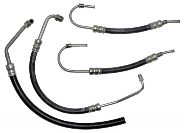 HOSE KIT-POWER STEERING-427-454 USA-4 PIECES-66-74 (#E5858) 2B3