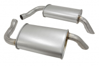 MUFFLER-ALUMINIZED-2.25 INCH-PAIR-L48-78 (#E20334)