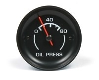 GAUGE-OIL PRESSURE-80 LBS.-ELECTRIC-75-76 (#E13777) 1F2