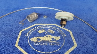 CABLE KIT-EMERGENCY BRAKE-FRONT-67-82 (#E6484) 3B4