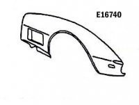 FENDER-FRONT-HAND LAYUP-RIGHT HAND-70-72 (#E16740)