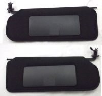 SUNVISOR-REPRODUCTION-INCLUDES SEAT BELT WARNING DECAL-USA-PAIR-97-04 (#E20977)