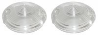 LENS-PARKING LAMP AND TURN SIGNAL-CLEAR-PAIR-68-69 (#E3804) 4B3