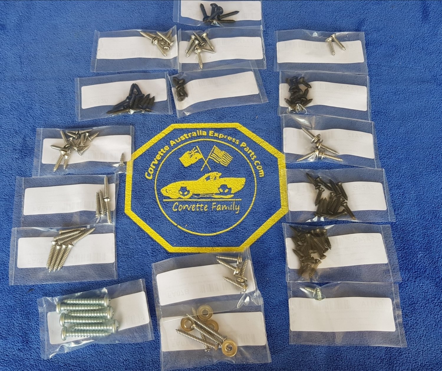 SCREW KIT-FASTENER-INTERIOR-78-82 (#E1395) 3C4 SCREW KIT-FASTENER-INTERIOR-78-82 (#E1395) 3C4