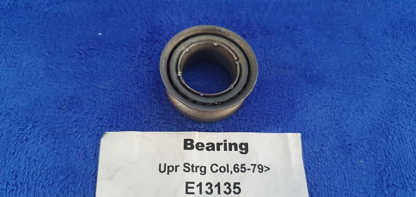 BEARING-UPPER AND LOWER STEERING COLUMN-65-79 (#E13135) 1D1