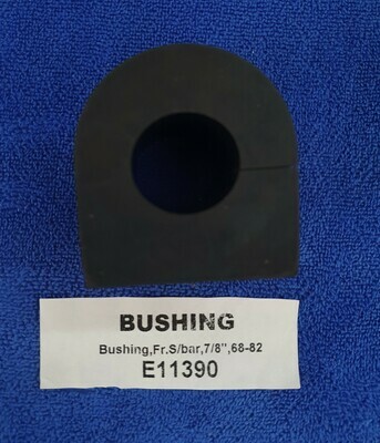 BUSHING-FRONT SWAY BAR-7/8 INCH-EACH-68-82 (#E11390) 2D2 BUSHING-FRONT SWAY BAR-7/8 INCH-EACH-68-82 (#E11390) 2D2
