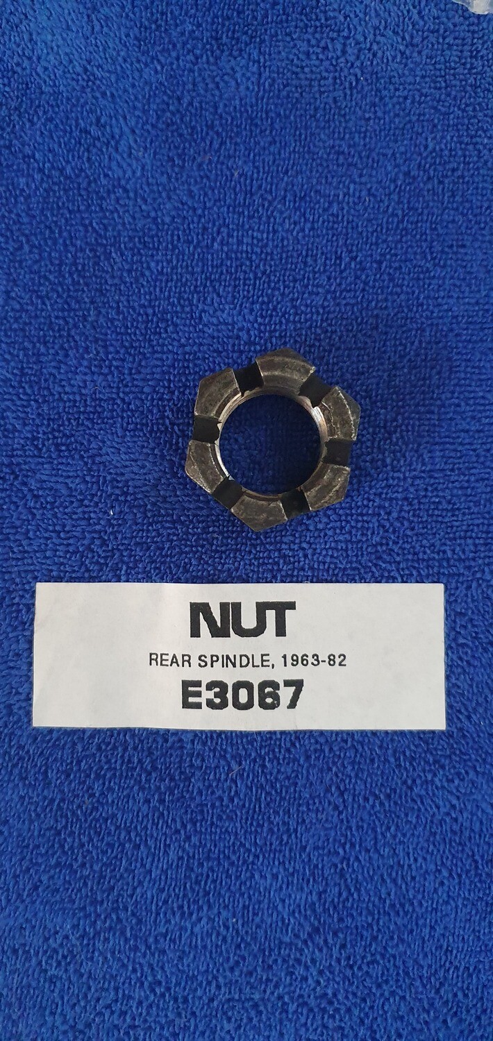 NUT-REAR SPINDLE-EACH-63-82 (#E3067) 2C3