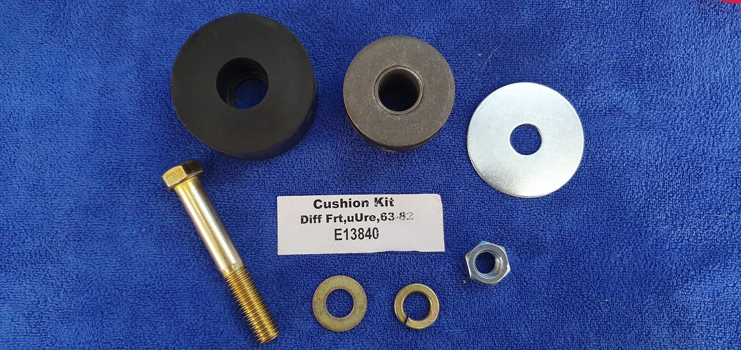 CUSHION-KIT-REAR END MOUNT-POLYURETHANE-63-82 (#E13840) 2C4