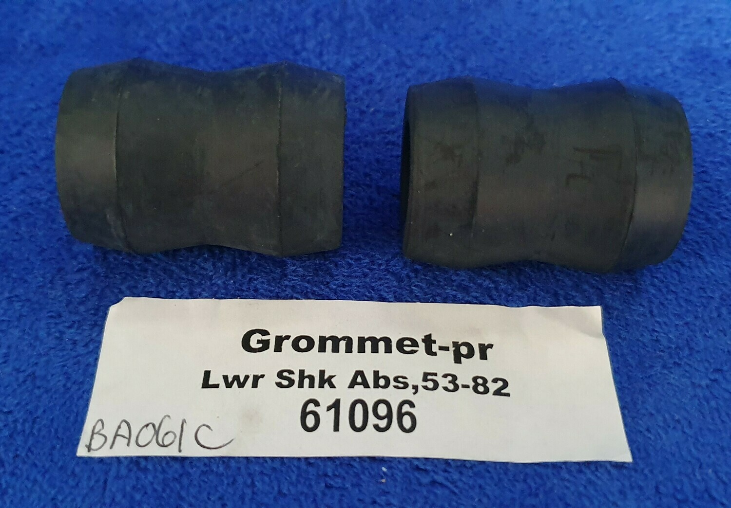 GROMMET SET-SHOCK ABSORBER-REAR LOWER-RUBBER-PAIR-53-82 (#61096) 5D4
