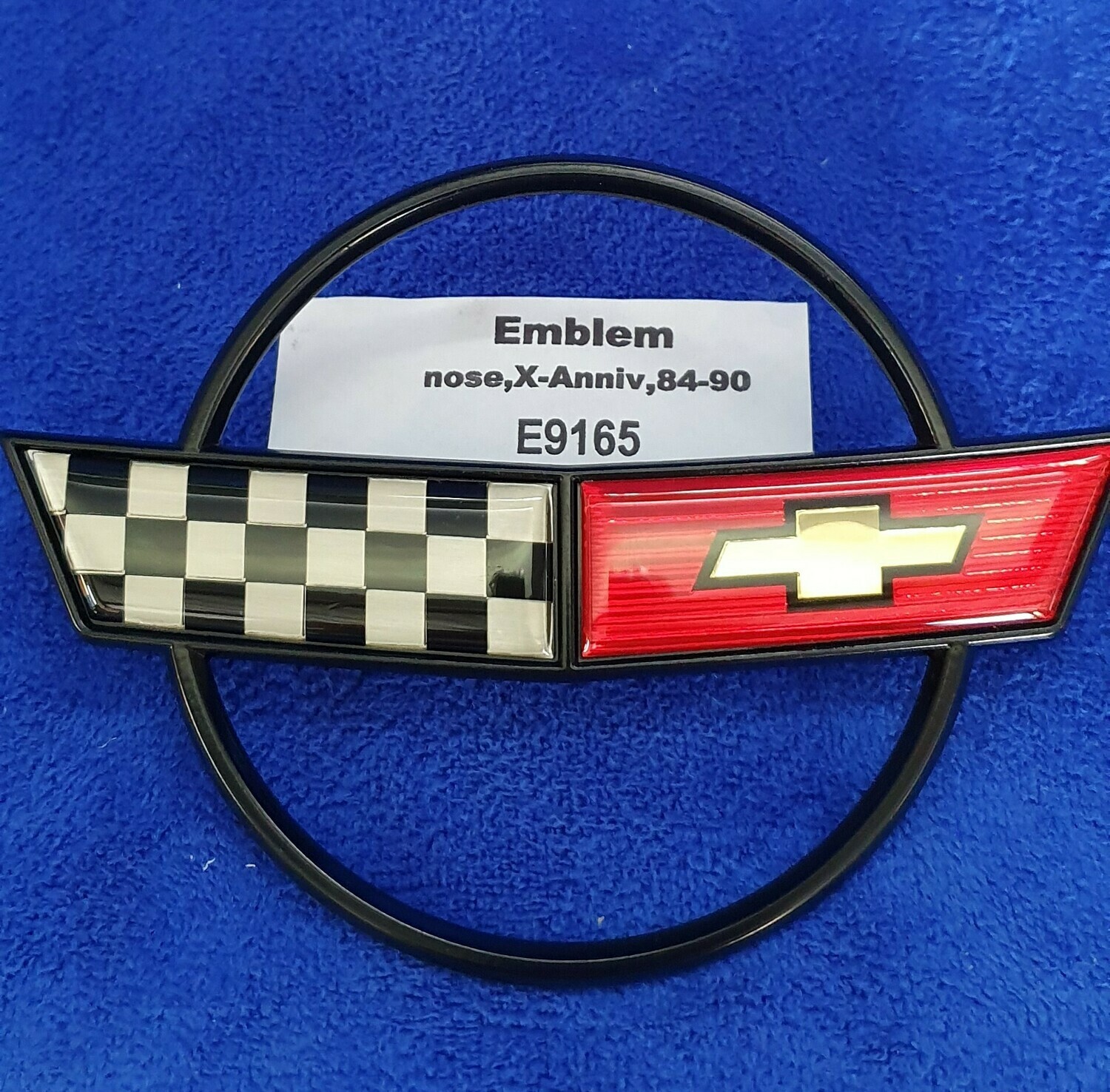 EMBLEM-FRONT-EXCLUDES 35th ANNIVERSARY-84-90 (#E9165)
