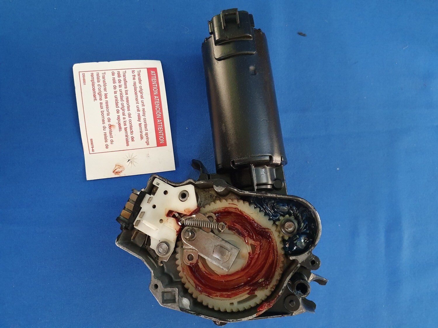 MOTOR-WINDSHIELD WIPER-REBUILT-87-96 (#E14385)