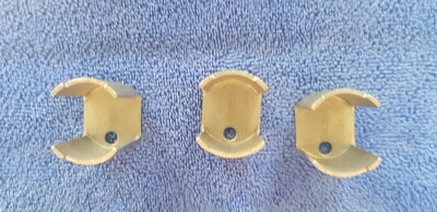 RETAINER-REAR COMPARTMENT LATCH-3 PIECES-USA-3 PIECES-68-E79 (#EC436)