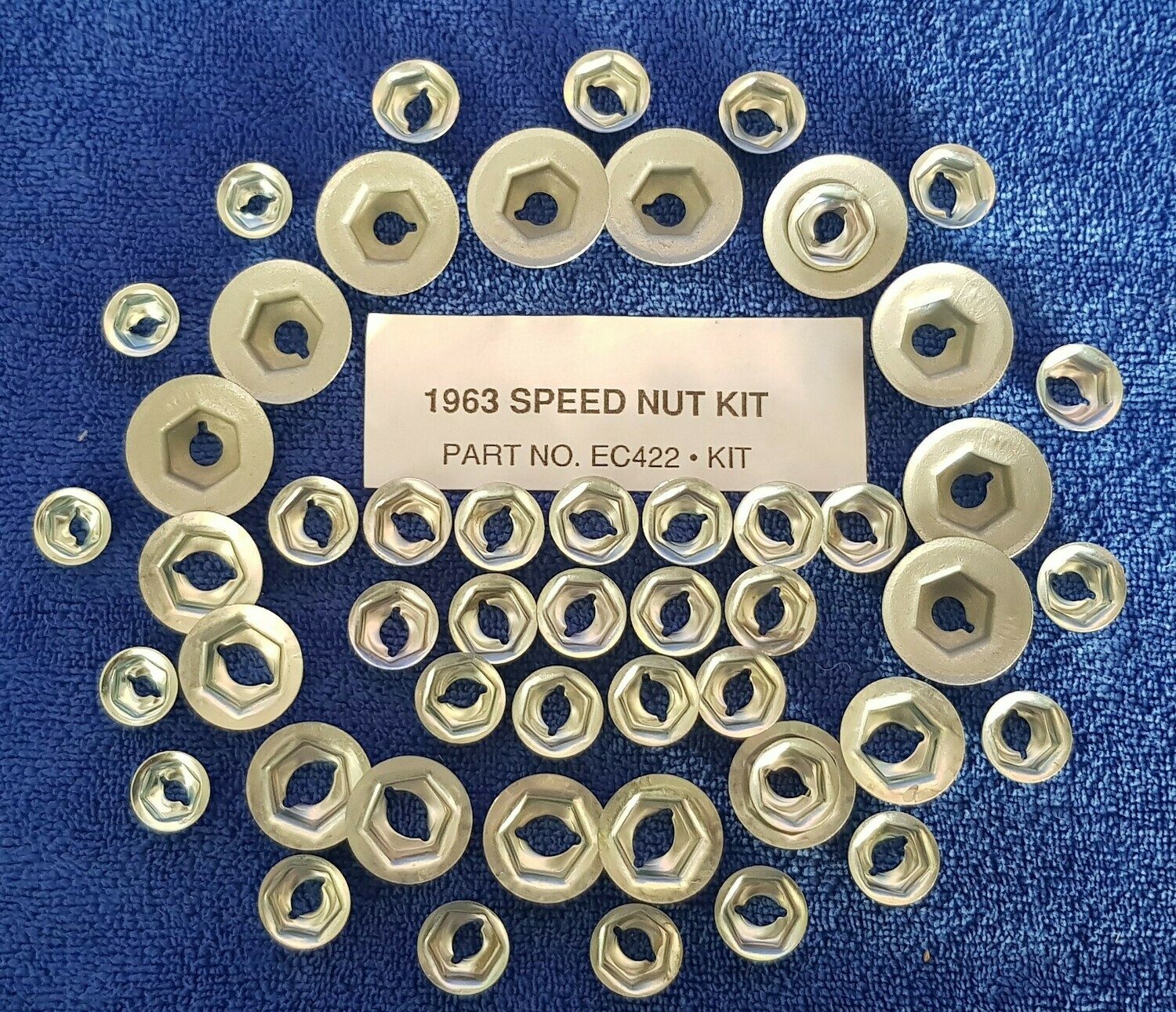 SPEED NUT KIT-EMBLEM-63 (#EC422)