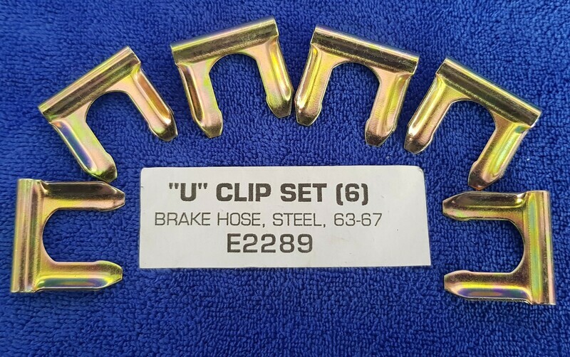 CLIP-U-BRAKE HOSE-6 PIECES-53-96 (#E2289) 3B3