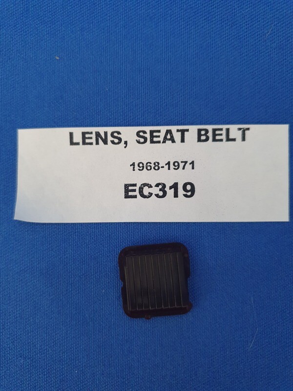 LENS-FASTEN SEAT BELTS-WARNING-68-71 (#EC319)