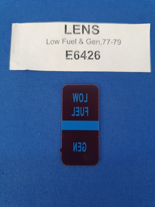 LENS-LOW FUEL-GENERATOR-77-79 (#E6426)